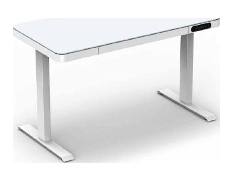 NT33-E4-2JRF2(A) Glass-top electric standing desk