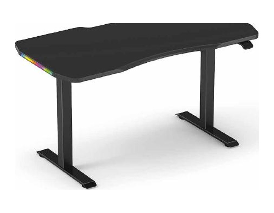 NT33-GD-2SBAF2 Wide LED height-adjustable gaming desk