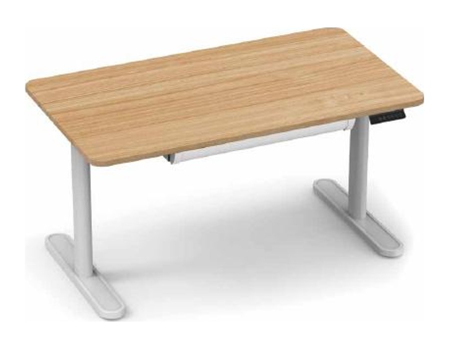 NT33-KD-2SCF2(B) Wood-top height-adjustable learning desk