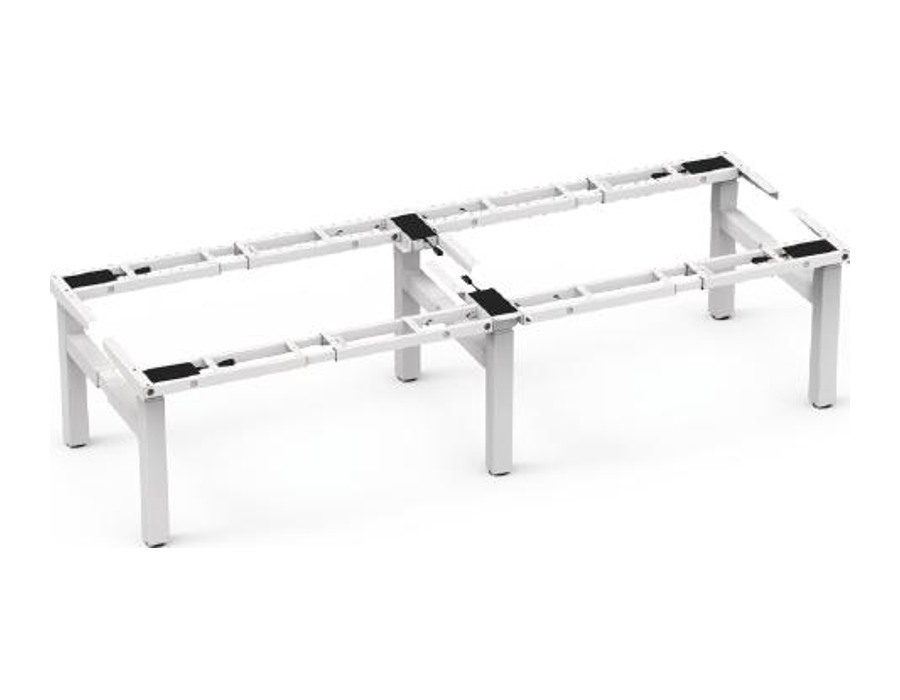 NT33-OB-6BF3 Extended multi-seat standing desk workstation