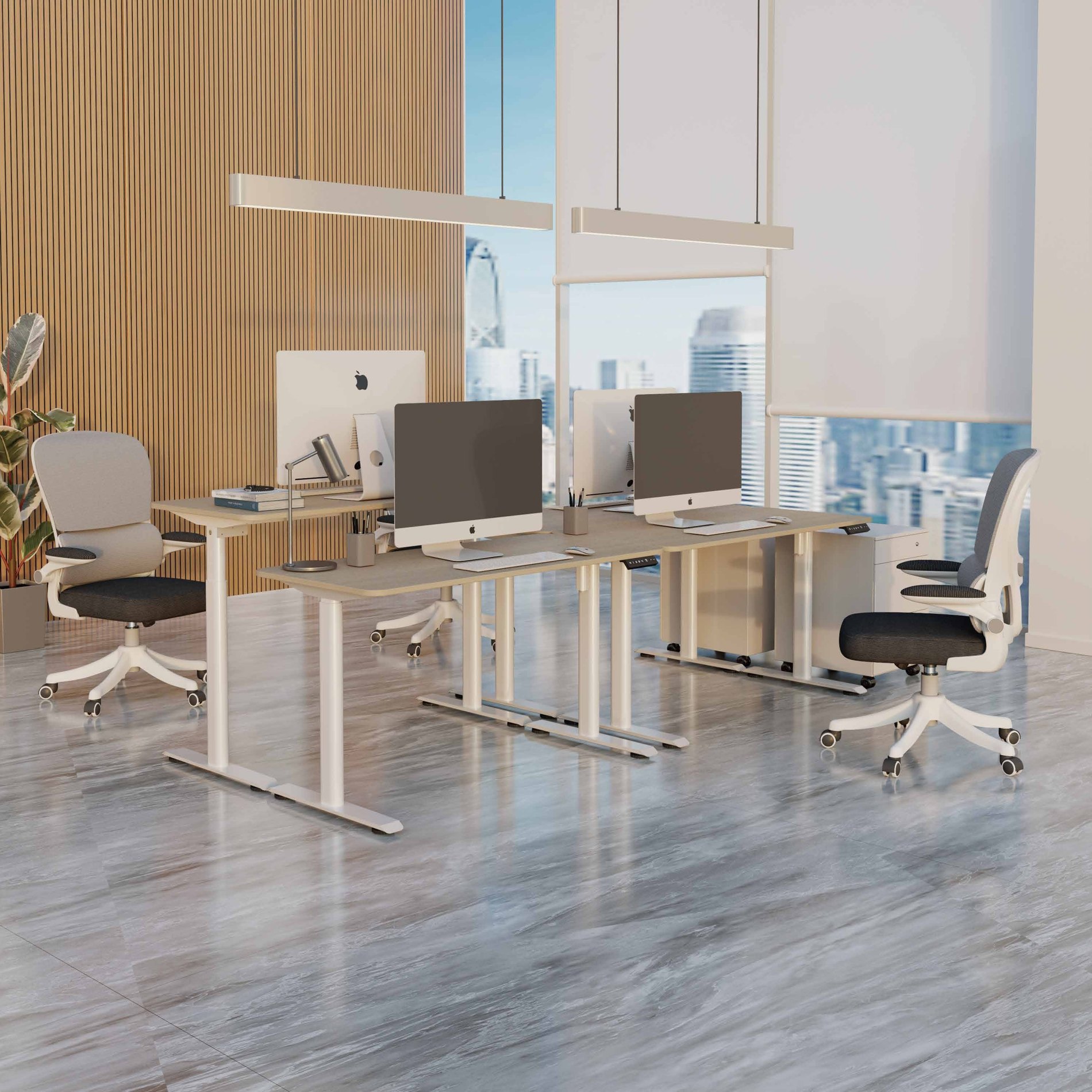 Modular NATE office workstations